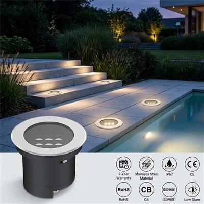 IP67 Waterproof Outdoor Led Dawl taħt l-art